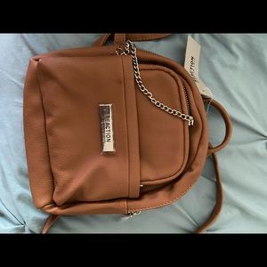 Small brown backpack